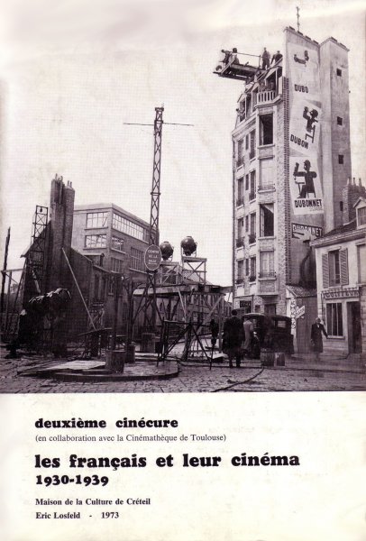 Book cover: Les Français et leur cinéma (1930-1939)
