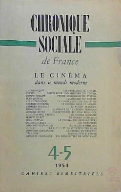 Couverture du livre : Le Cinéma dans le monde moderne