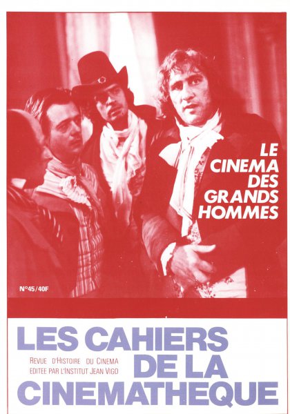 Book cover: Le Cinéma des grands hommes