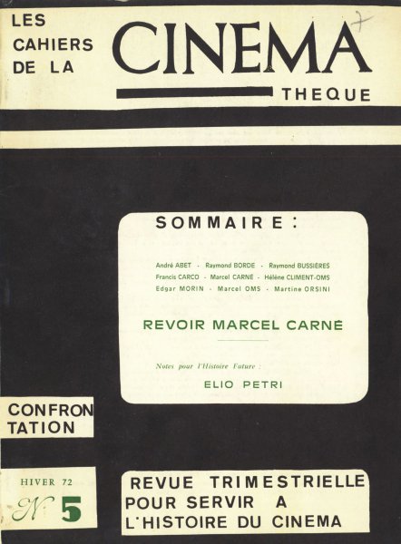 Couverture du livre: Revoir Marcel Carné