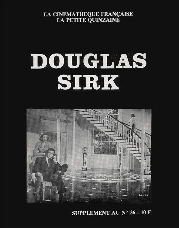 Book cover: Douglas Sirk