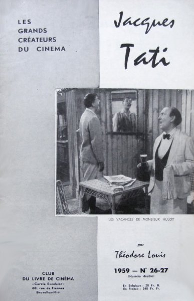 Couverture du livre : Jacques Tati