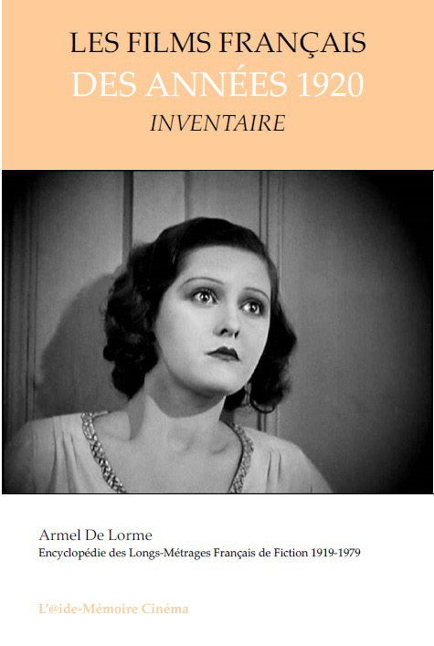 Book cover: Les Films français des années 1920 - Inventaire