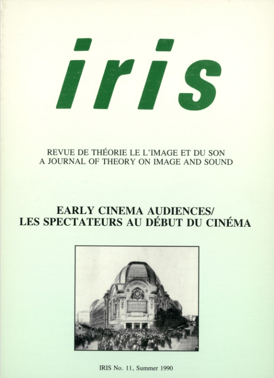Book cover: Early Cinema Audiences / Les Spectateurs au début du cinéma