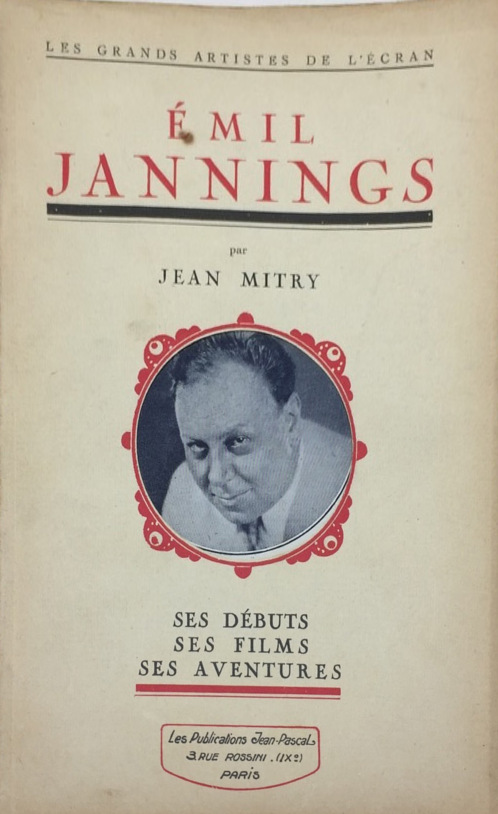 Couverture du livre: Emil Jannings - Ses débuts, ses films, ses aventures