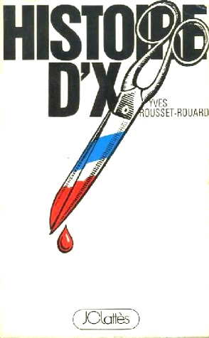 Couverture du livre : Histoire d'X