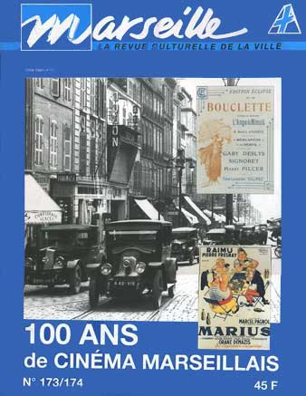 Book cover: 100 ans de cinéma marseillais