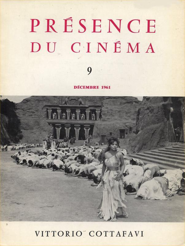 Couverture du livre : Vittorio Cottafavi