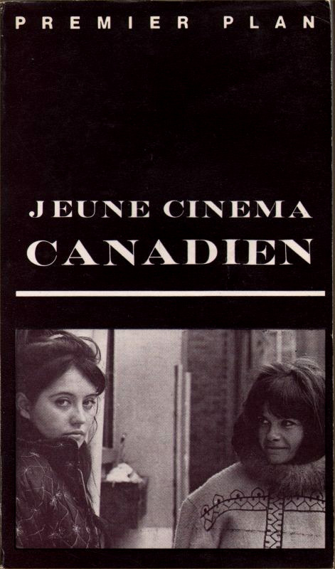 Book cover: Jeune cinéma canadien