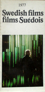 Book cover: Swedish films - Films suédois 1977