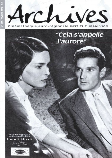 Couverture du livre : Cela s'appelle l'aurore