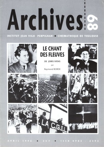 Book cover: Le Chant des fleuves - de Joris Ivens