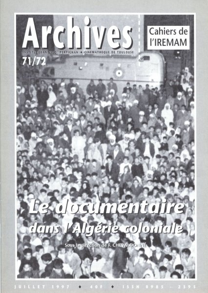 Couverture du livre : Le Documentaire dans l'Algérie coloniale
