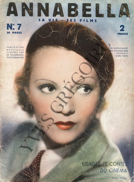 Book cover: Annabella - sa vie, ses films