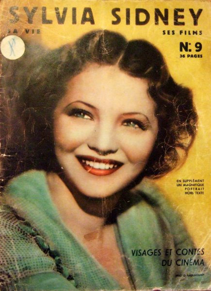 Couverture du livre : Sylvia Sidney - sa vie, ses films