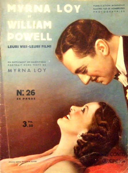 Couverture du livre: Myrna Loy et William Powell - leurs vies, leurs films