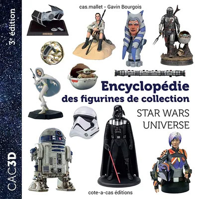 Book cover: CAC3D Star Wars Universe - encyclopédie des figurines de collection