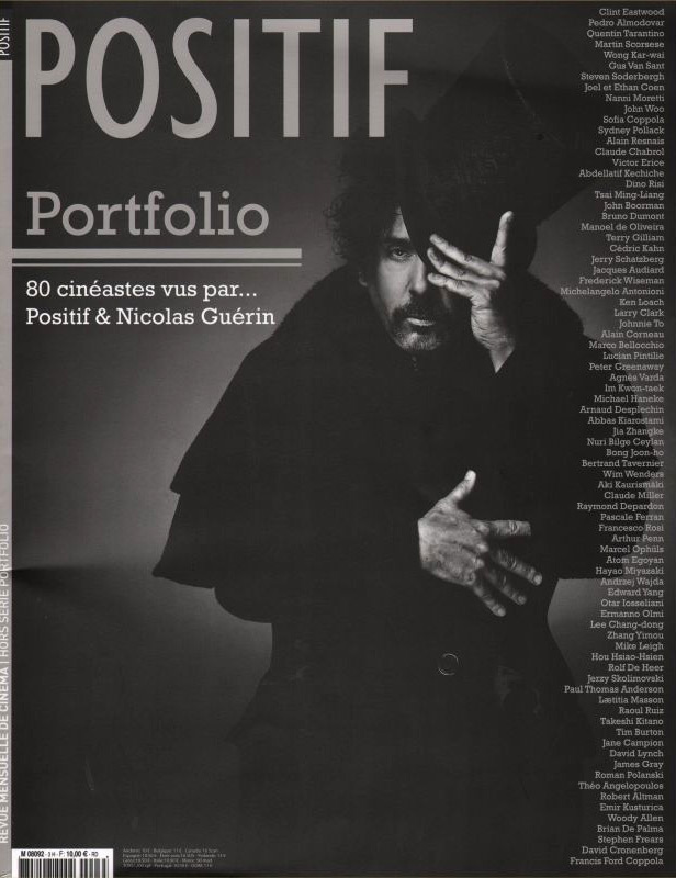 Book cover: Portofolio - 80 cinéastes vus pas Positif et Nicolas Guérin