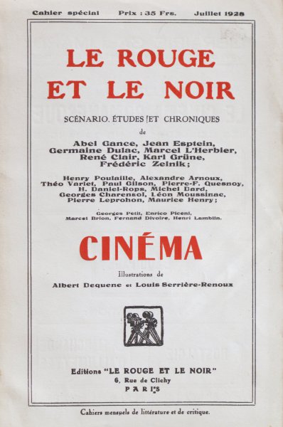Couverture du livre : Cinéma