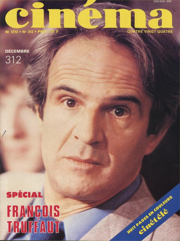 Book cover: Spécial François Truffaut
