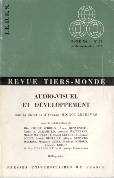 Book cover: Influence du troisième cinéma dans le monde - (CinémAction 6)