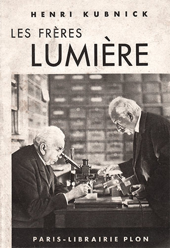 Couverture du livre : Les Frères Lumière