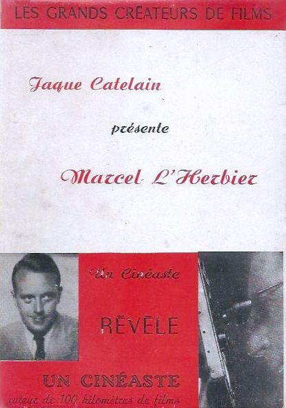 Couverture du livre : Jaque Catelain présente Marcel L'Herbier