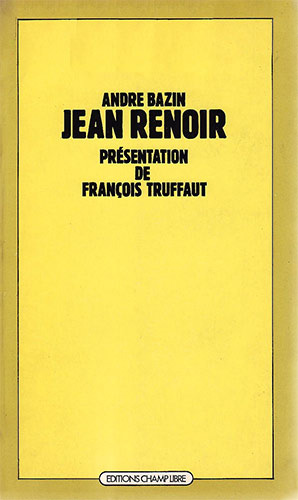 Book cover: Jean Renoir