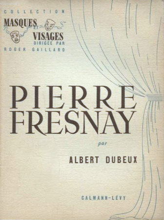 Book cover: Pierre Fresnay