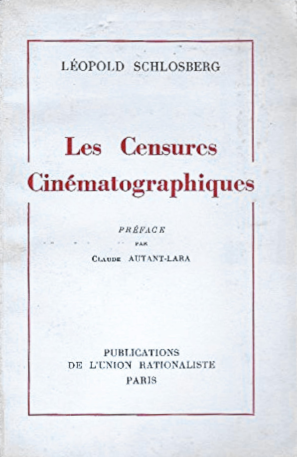 Book cover: Les Censures cinématographiques