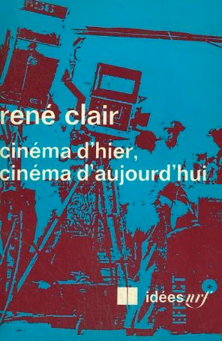 Book cover: Cinéma d'hier, cinéma d'aujourd'hui