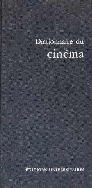 Couverture du livre : Dictionnaire du cinéma