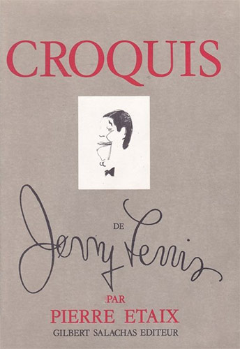 Book cover: Croquis de Jerry Lewis