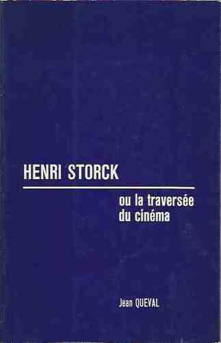 Book cover: Henri Storck - ou la Traversée du cinéma