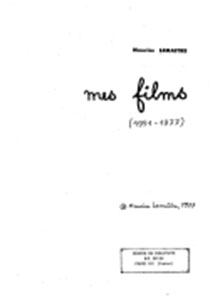 Book cover: Mes films - 1951-1977