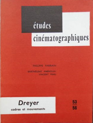 Book cover: Dreyer - cadres et mouvements