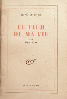 Couverture du livre: Le Film de ma vie - II. 1938-1940