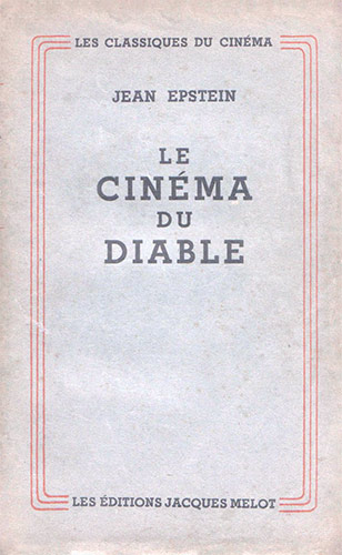 Book cover: Le Cinéma du diable