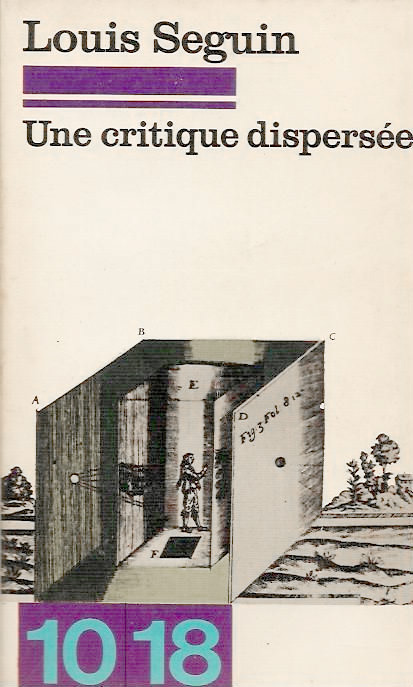 Couverture du livre : Une critique dispersée