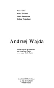 Couverture du livre : Andrzej Wajda