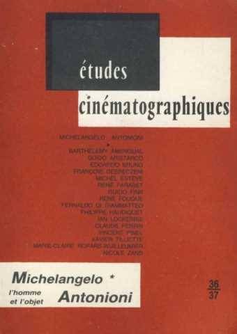 Couverture du livre : Michelangelo Antonioni - L'homme et l'objet