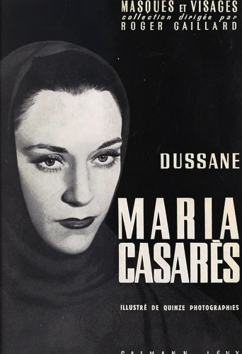 Book cover: Maria Casarès
