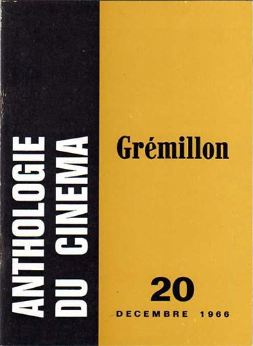Book cover: Jean Grémillon