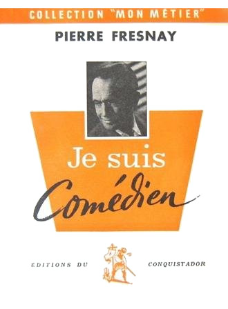 Couverture du livre : Je suis comédien