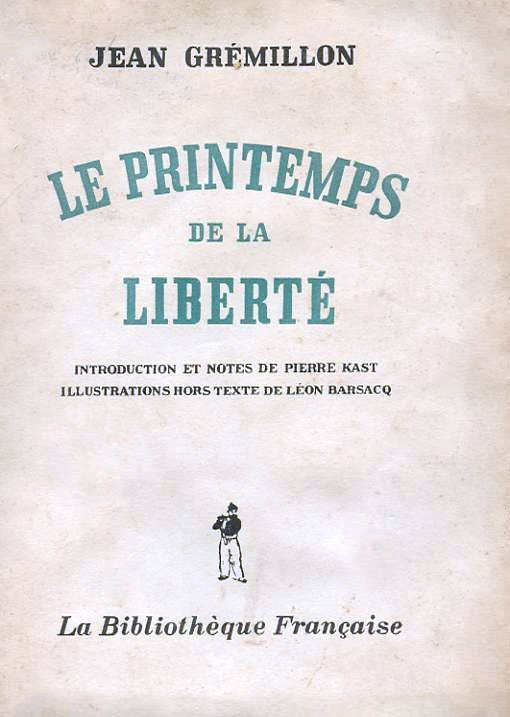 Couverture du livre : Le Printemps de la liberté