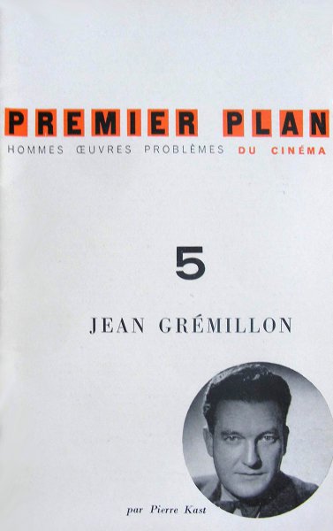 Couverture du livre: Jean Grémillon
