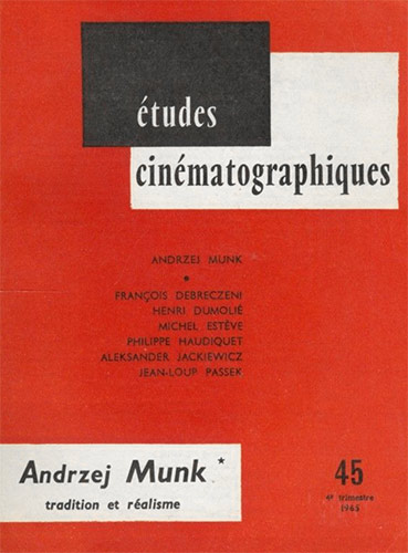 Couverture du livre: Andrzej Munk - tradition et réalisme