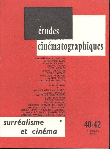Book cover: Surréalisme et cinéma vol.2