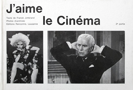 Book cover: J'aime le cinéma - 2e partie