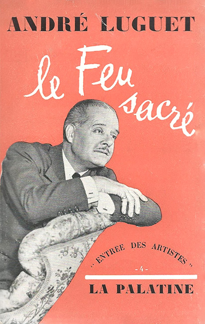 Book cover: Le Feu sacré